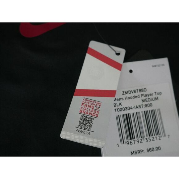 Nike Iowa State Cyclones Men's Long Sleeve Hooded Tee Black Performance Hoodie M - Picture 13 of 14